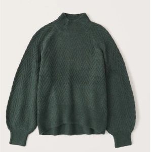 Abercrombie Cozy Mockneck Sweater